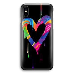 CaseCompany Melts My Heart: iPhone X Volledig Geprint Hoesje