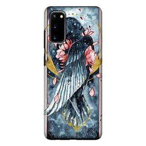 CaseCompany Golden Raven: Samsung Galaxy S20 Tough Case