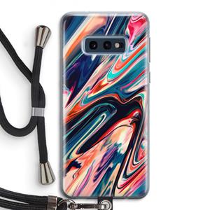 CaseCompany Quantum Being: Samsung Galaxy S10e Transparant Hoesje met koord