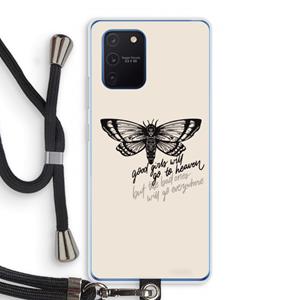 CaseCompany Good or bad: Samsung Galaxy Note 10 Lite Transparant Hoesje met koord