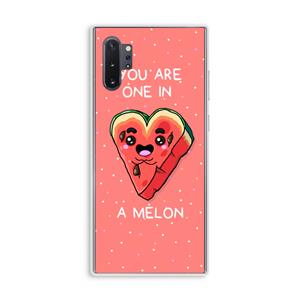 CaseCompany One In A Melon: Samsung Galaxy Note 10 Plus Transparant Hoesje