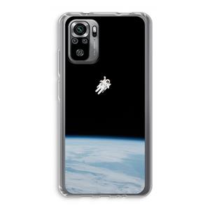CaseCompany Alone in Space: Xiaomi Redmi Note 10S Transparant Hoesje