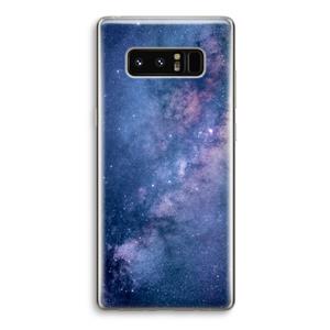 CaseCompany Nebula: Samsung Galaxy Note 8 Transparant Hoesje