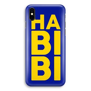 CaseCompany Habibi Blue: iPhone X Volledig Geprint Hoesje