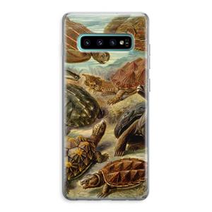 CaseCompany Haeckel Chelonia: Samsung Galaxy S10 Plus Transparant Hoesje