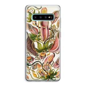 CaseCompany Haeckel Nepenthaceae: Samsung Galaxy S10 Plus Transparant Hoesje