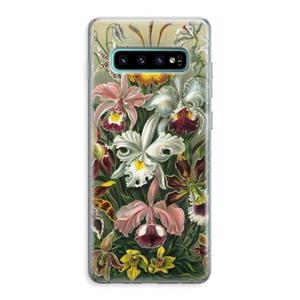 CaseCompany Haeckel Orchidae: Samsung Galaxy S10 Plus Transparant Hoesje