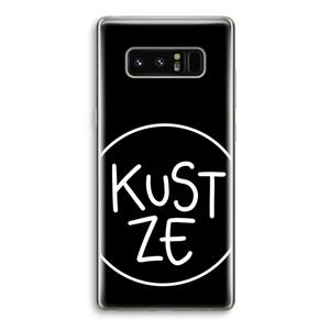 CaseCompany KUST ZE: Samsung Galaxy Note 8 Transparant Hoesje