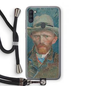 CaseCompany Van Gogh: Samsung Galaxy A11 Transparant Hoesje met koord