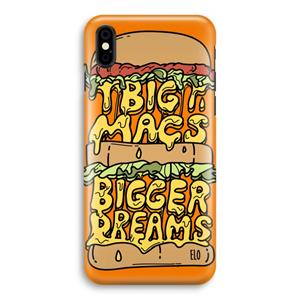 CaseCompany Big Macs Bigger Dreams: iPhone X Volledig Geprint Hoesje