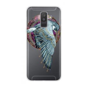 CaseCompany Golden Falcon: Samsung Galaxy A6 Plus (2018) Transparant Hoesje