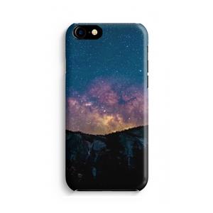 CaseCompany Travel to space: Volledig geprint iPhone SE 2020 Hoesje