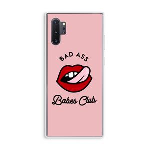 CaseCompany Badass Babes Club: Samsung Galaxy Note 10 Plus Transparant Hoesje