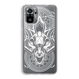 CaseCompany Oh Deer: Xiaomi Redmi Note 10S Transparant Hoesje