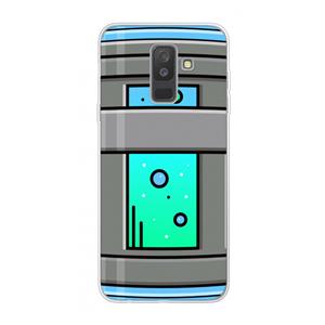 CaseCompany Chug Bottle: Samsung Galaxy A6 Plus (2018) Transparant Hoesje