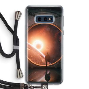 CaseCompany Ephemeral: Samsung Galaxy S10e Transparant Hoesje met koord