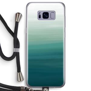 CaseCompany Ocean: Samsung Galaxy S8 Transparant Hoesje met koord