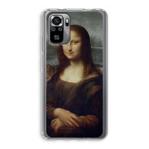 CaseCompany Mona Lisa: Xiaomi Redmi Note 10S Transparant Hoesje