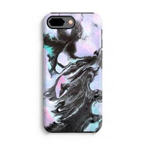 CaseCompany Pastel zwart: iPhone 7 Plus Tough Case