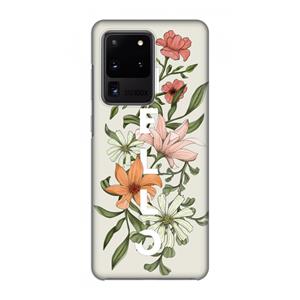 CaseCompany Hello bloemen: Volledig geprint Samsung Galaxy S20 Ultra Hoesje