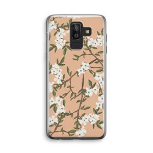 CaseCompany Blossoming spring: Samsung Galaxy J8 (2018) Transparant Hoesje