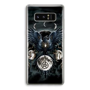 CaseCompany Sinister Wings: Samsung Galaxy Note 8 Transparant Hoesje
