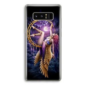 CaseCompany Aerial Angel: Samsung Galaxy Note 8 Transparant Hoesje