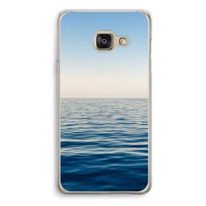 CaseCompany Water horizon: Samsung A3 (2017) Transparant Hoesje