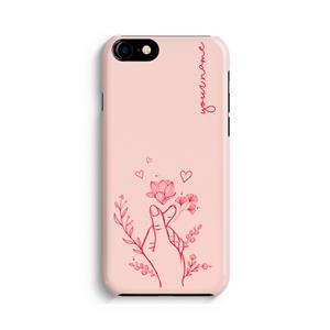 CaseCompany Giving Flowers: Volledig geprint iPhone SE 2020 Hoesje