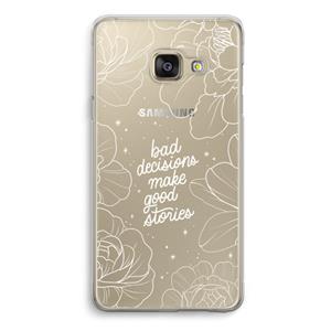 CaseCompany Good stories: Samsung A3 (2017) Transparant Hoesje