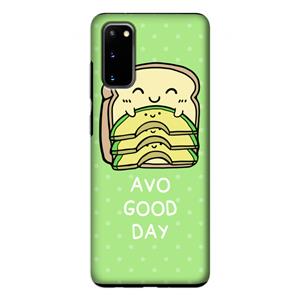 CaseCompany Avo Good Day: Samsung Galaxy S20 Tough Case