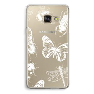 CaseCompany Tiny Bugs: Samsung A3 (2017) Transparant Hoesje