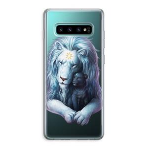 CaseCompany Child Of Light: Samsung Galaxy S10 Plus Transparant Hoesje
