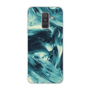 CaseCompany Dreaming About Whales: Samsung Galaxy A6 Plus (2018) Transparant Hoesje