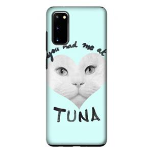 CaseCompany You had me at tuna: Samsung Galaxy S20 Tough Case