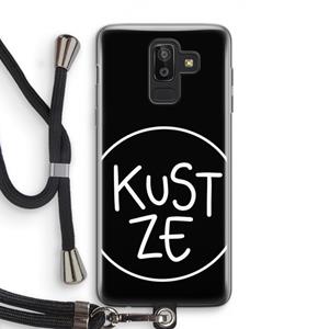 CaseCompany KUST ZE: Samsung Galaxy J8 (2018) Transparant Hoesje met koord