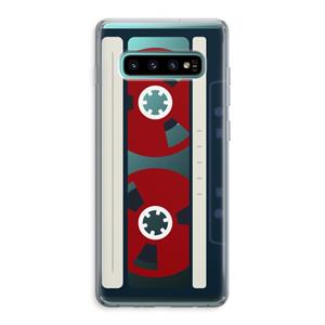 CaseCompany Here's your tape: Samsung Galaxy S10 Plus Transparant Hoesje