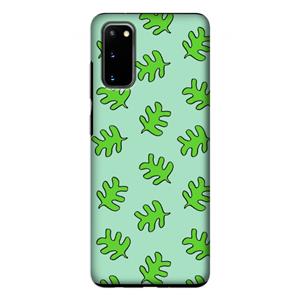 CaseCompany Groene blaadjes: Samsung Galaxy S20 Tough Case