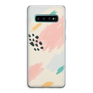 CaseCompany Sunday Chillings: Samsung Galaxy S10 Plus Transparant Hoesje