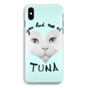 CaseCompany You had me at tuna: iPhone X Volledig Geprint Hoesje