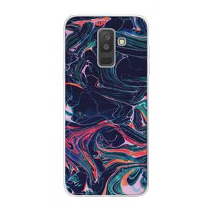 CaseCompany Light Years Beyond: Samsung Galaxy A6 Plus (2018) Transparant Hoesje
