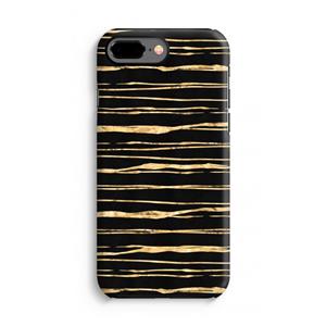 CaseCompany Gouden strepen: iPhone 7 Plus Tough Case