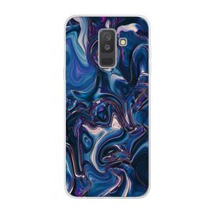 CaseCompany Mirrored Mirage: Samsung Galaxy A6 Plus (2018) Transparant Hoesje