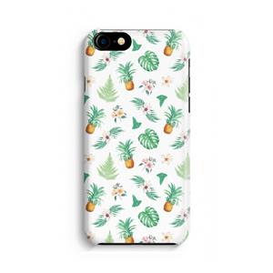 CaseCompany Ananas bladeren: Volledig geprint iPhone SE 2020 Hoesje