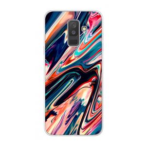 CaseCompany Quantum Being: Samsung Galaxy A6 Plus (2018) Transparant Hoesje