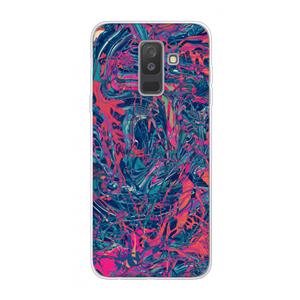 CaseCompany Sleeping Dreams: Samsung Galaxy A6 Plus (2018) Transparant Hoesje
