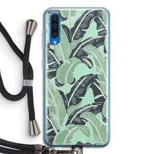 CaseCompany This Sh*t Is Bananas: Samsung Galaxy A50 Transparant Hoesje met koord