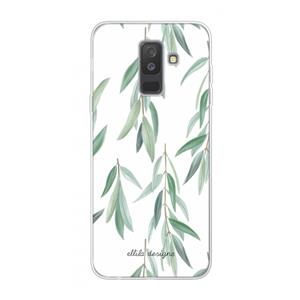 CaseCompany Branch up your life: Samsung Galaxy A6 Plus (2018) Transparant Hoesje