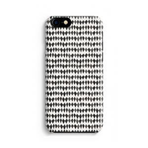 CaseCompany Crazy shapes: Volledig geprint iPhone SE 2020 Hoesje