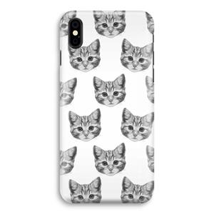 CaseCompany Kitten: iPhone Xs Volledig Geprint Hoesje